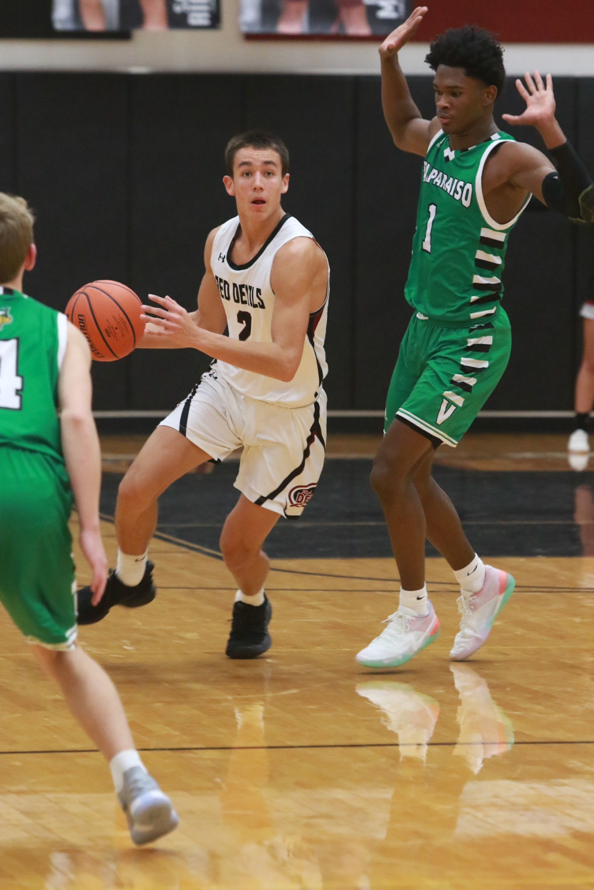 Gallery: Boys basketball - Valparaiso at Lowell